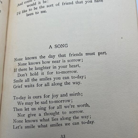 Edgar A Guest A Heap O' Living'  Hardbound 1916 1st edition. - Picture 8 of 12